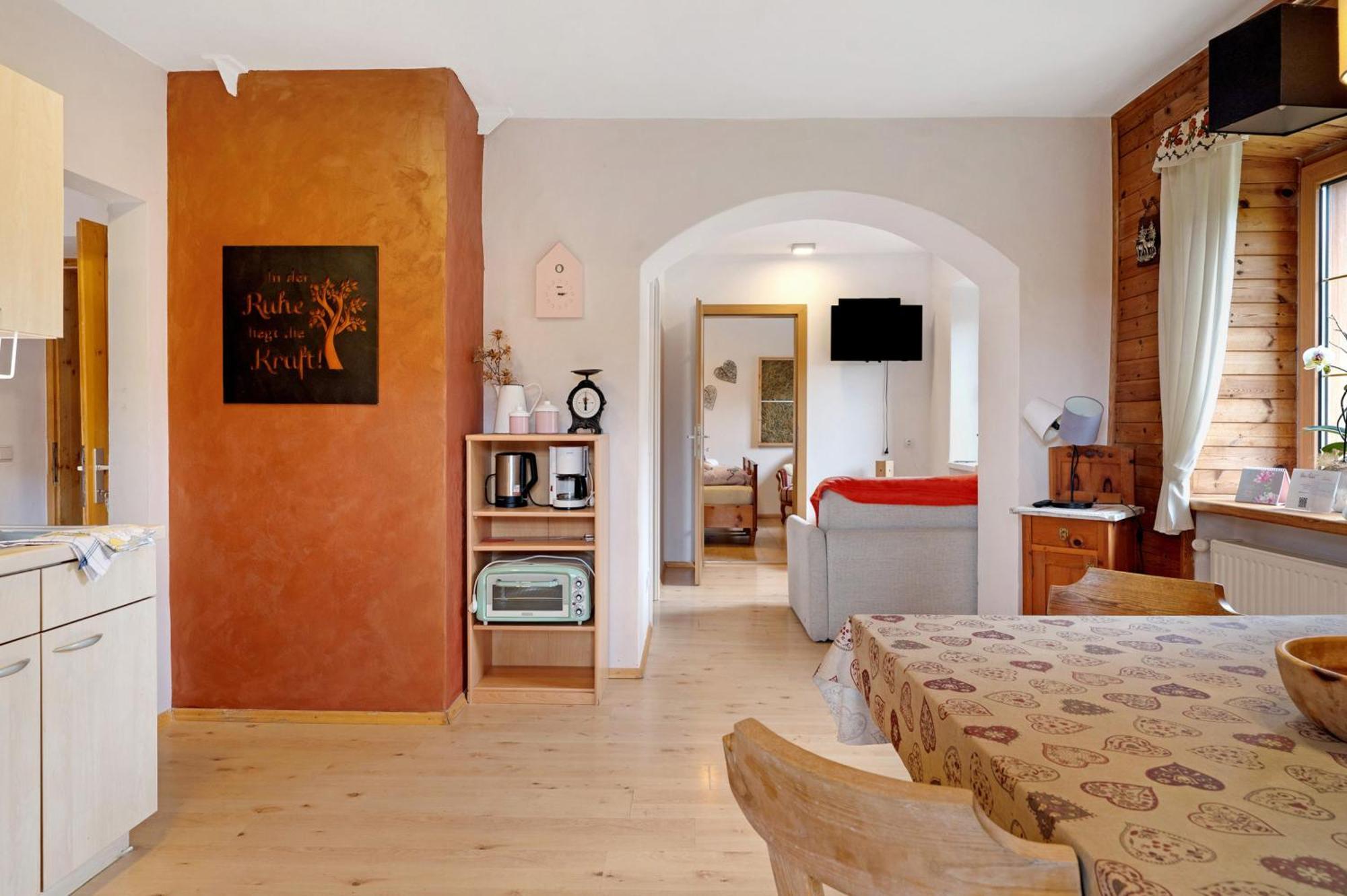 Huanzhof Ferienwohnung Schwarzhorn Aldino Buitenkant foto