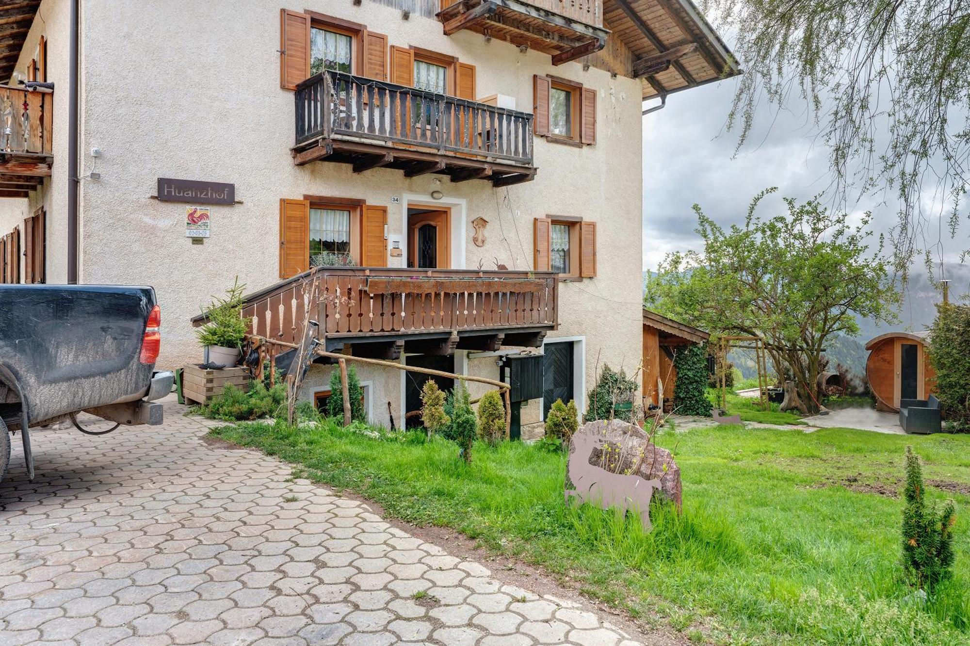 Huanzhof Ferienwohnung Schwarzhorn Aldino Buitenkant foto
